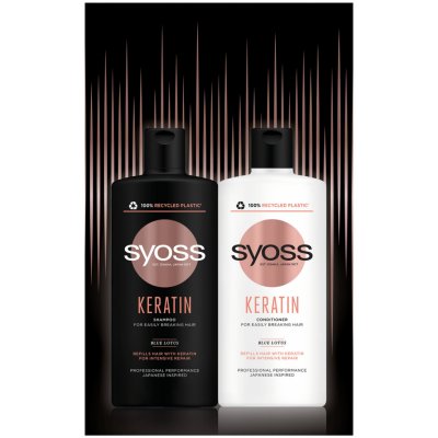 Syoss Keratin šampon 440 ml + kondicioner 440 ml dárková sada
