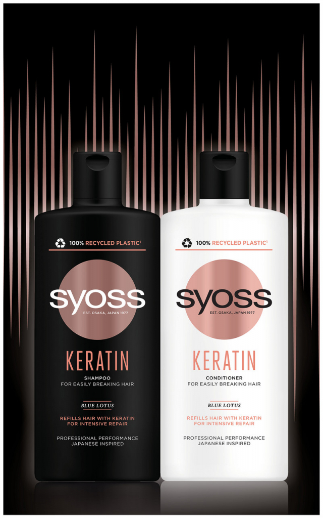 Syoss Keratin šampon 440 ml + kondicioner 440 ml dárková sada