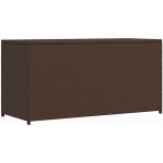 vidaXL polyratan 120 x 50 x 60 cm hnědý 42499 – Hledejceny.cz