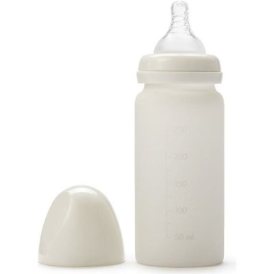 Elodie Details skleněná kojenecká láhev Vanilla White 250ml
