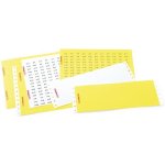 Partex samolepicí štítky PFA20018KT4, 9,5 x 17,5 mm, žluté, 352 ks, A4, 1 list – Zboží Živě