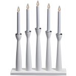 Markslöjd 702229 Vánoční svícen MASESKÄR 5xE10/3W/230V bílý | ML0760 – Hledejceny.cz