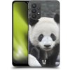 Pouzdro a kryt na mobilní telefon Samsung Pouzdro HEAD CASE Samsung Galaxy A32 5G DIVOČINA – PANDA