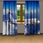 IMPAR Závěsy Letadlo (Rozměr : 140x250, Materiál: Blackout) – Hledejceny.cz