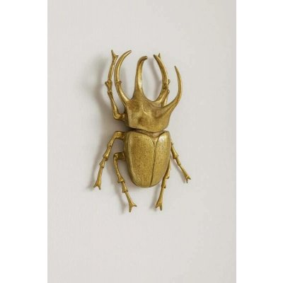 Nástěnná dekorace KARE Design Atlas Beetle Gold – Hledejceny.cz