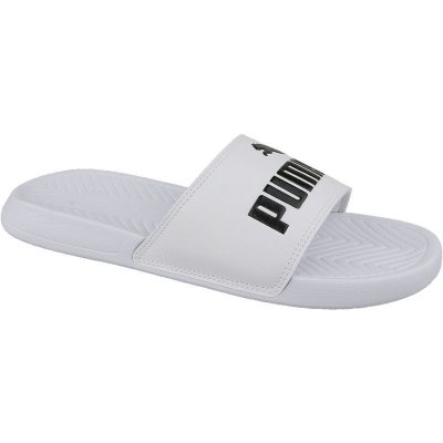 Puma Pánské pantofle Slipper Popcat U 360265 12 bílé – Zboží Mobilmania