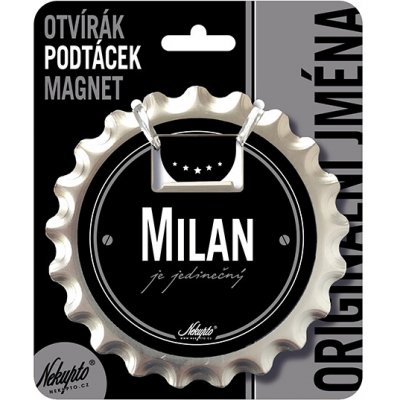 Nekupto Otvírák na pivo, podtácek se jménem Milan V.I.P. – Hledejceny.cz
