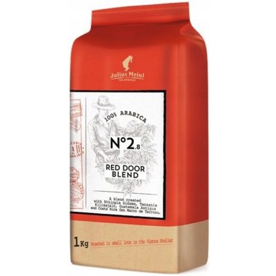 Julius Meinl káva Arabica Red Door Blend zrnková 1 kg – Hledejceny.cz