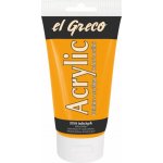 El Greco akrylová barva indiánská žlutá 150 ml – Hledejceny.cz