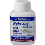 MedPharma Rybí olej 1000 mg + EPA + DHA 37 kapslí – Hledejceny.cz
