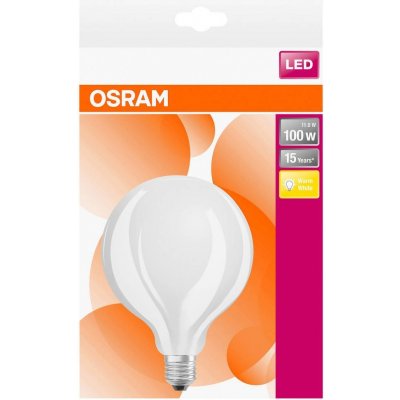 Osram LED A++ A++ E E27 tvar globusu 10 W teplá bílá – Hledejceny.cz