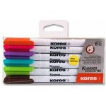 Kores 22846 popisovač na bílé tabule 6 ks – Zboží Živě