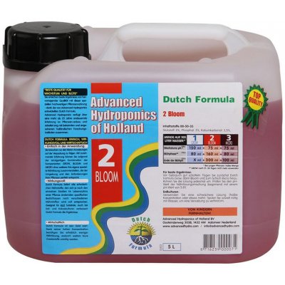Advanced Hydroponics Dutch formula Bloom 5 l – Hledejceny.cz