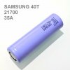 Baterie do e-cigaret Samsung 40T 21700 4000mAh 35A