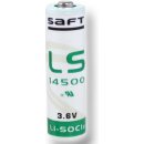 Saft LS14500 AA 3,6V/2600mAh 00938