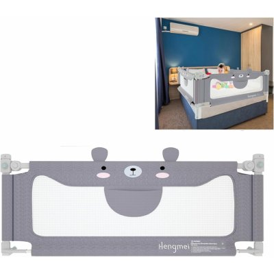 VA-Cerulean zábradlí na postel 200 cm Zábradlí na dětskou postel Little Bear – Zboží Dáma