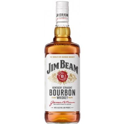 Jim Beam White 40% 1 l (holá láhev) – Hledejceny.cz