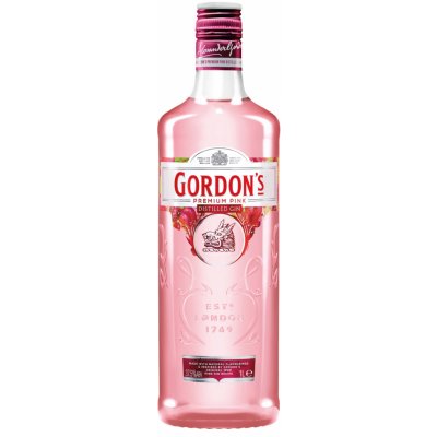 Gordon's Premium Pink Gin 37,5% 1 l (holá láhev) – Zbozi.Blesk.cz