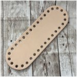 Kreatinka/Kožené Dno na kabelku 30x10cm Barva: Latté – Sleviste.cz