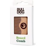 Bulldog Original dřevěný hřeben na vousy – Zboží Dáma