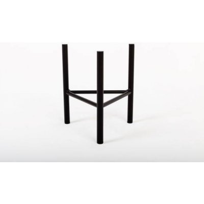 YLD Stojan na květiny kovový 20 x 25 cm černý – Zboží Dáma