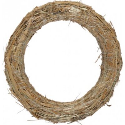 Věnec aranžovací slámový Ø 20 cm x 3 cm – Zboží Dáma