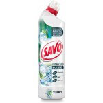 Savo WC čistič na vodní kámen Turbo tekutý čisticí a dezinfekční přípravek na toalety 700 ml – Sleviste.cz