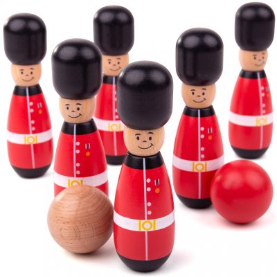 BigJigs Kuželky: Angličtí gardisté – Zboží Živě