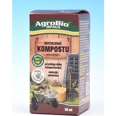 AgroBio Urychlovač kompostu koncentrát 50 ml – Zboží Mobilmania