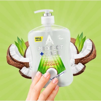 Astonish antibakteriální tekuté mýdlo Protect and Care Coconut s vůní kokosu 650 ml – Zbozi.Blesk.cz