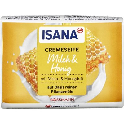 Isana Krémové mýdlo Mléko & Med 150 g – Zboží Dáma