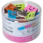 Comix Binder Clip Smiley B3687 – Zboží Živě