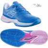 Dámské tenisové boty Babolat Jet Mach 3 Clay Women French Blue