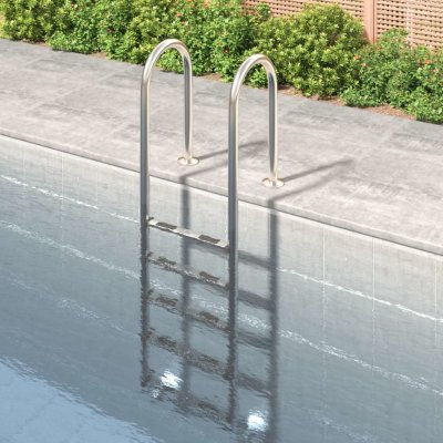 vidaXL Bazénový žebřík 54 x 38 x 211 cm (AISI 304) – Zboží Dáma