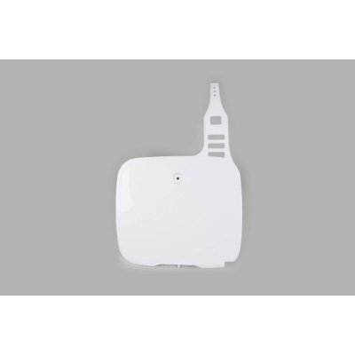 UFO tabulka pod startovní číslo YAMAHA YZ 125/250 87-91 bílá – Zboží Mobilmania