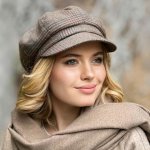 Krumlovanka bekovka Newsboy Cap hnědý károvaný tvíd Me-B41 – Hledejceny.cz