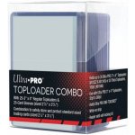 Ultra Pro Toploaders Combo (25 ks Toploaderů, 25 ks obalů a krabička) – Hledejceny.cz