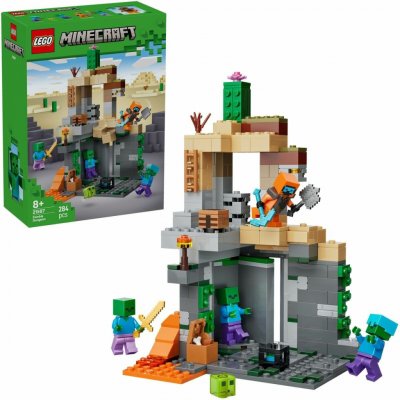 LEGO® Minecraft 21587 Zombie kobka – Zbozi.Blesk.cz