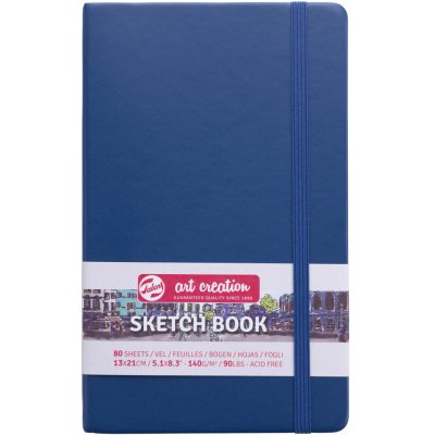 Talens Art Creation Sketchbook v pevné vazbě Navy Blue 13 x 21 – Zboží Dáma