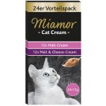 Miamor Cat Cream Malt & Cheese 24 x 15 g – Zbozi.Blesk.cz