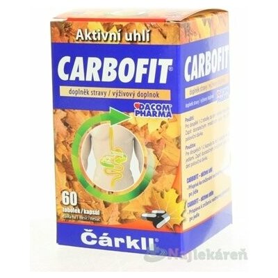 Carbofit Čárkll kapslí 60 ks – Hledejceny.cz
