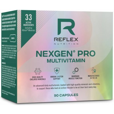 Reflex Nutrition Nexgen Pro Sports Multivitamin 4 x 90 kapslí