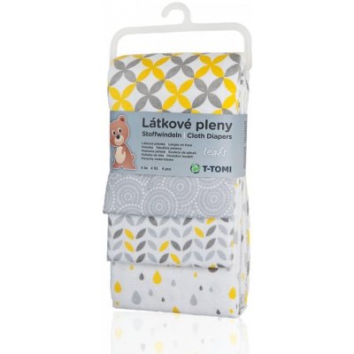 T-tomi Látkové 76 x 76 Leafs / lístky 4 ks – Hledejceny.cz