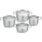 Fissler Sada hrnců PURE stříbrná nerezová ocel 4 ks – Sleviste.cz