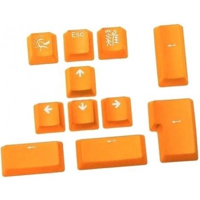 Ducky PBT Double-Shot Keycap Set oranžové 11 ks DKSA11-USPDYNWO1 – Zboží Živě