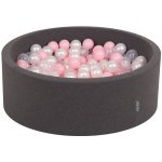 Divio suchý bazén 90x30 cm tmavě sivý + 300 míčků – Sleviste.cz