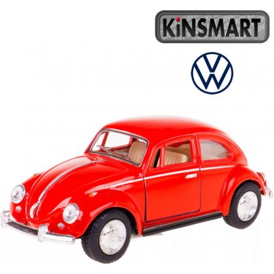 Kinsmart VW Classical Beetle červený 1:32