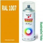 Schuller Eh´Klar Sprej žlutý lesklý 400ml, odstín RAL 1007 barva chromově žlutá lesklá, PRISMA COLOR 91041 – Zboží Mobilmania