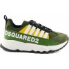 Dětská fitness bota Dsquared2 Run Sneakers Maxi Logo Print zelená