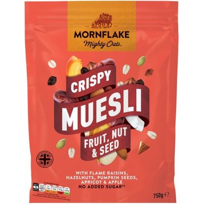 Crispy Muesli ovoce oříšky semínka 750 g – Hledejceny.cz